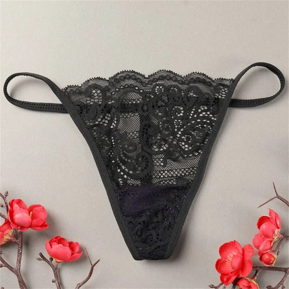 Sexy 10-Pack Lace G-Strings – Low-Waist
