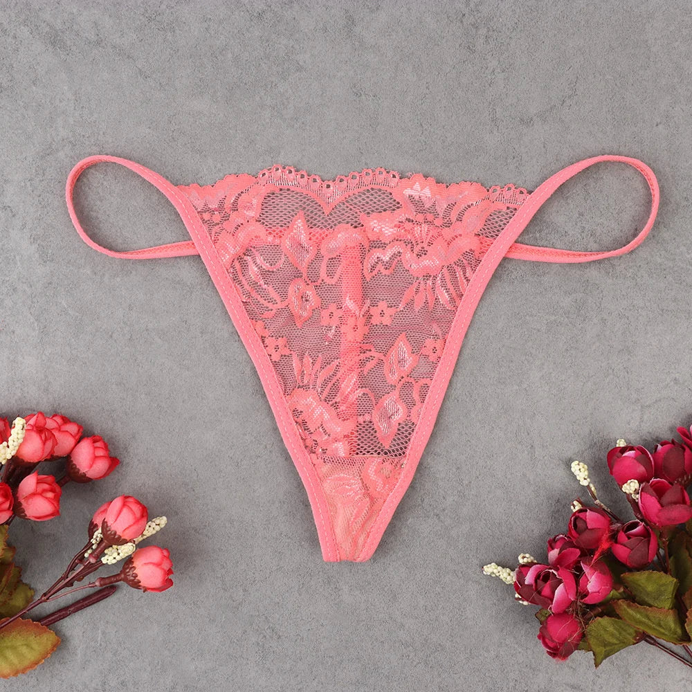 Sexy 10-Pack Lace G-Strings – Low-Waist