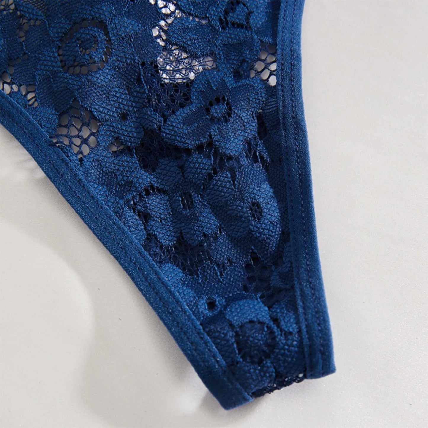 Strappy Floral Lace G-String Sexy Low-Rise Panties